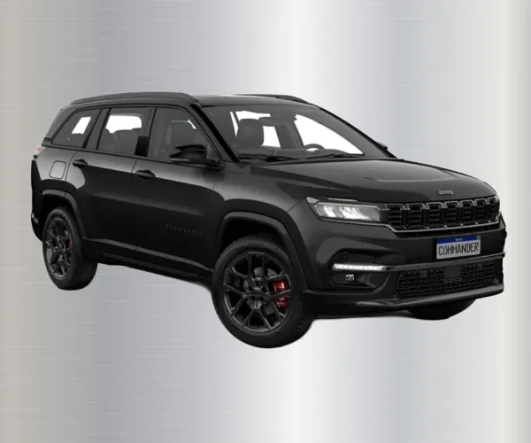 Ilustração de SUV executivo preto